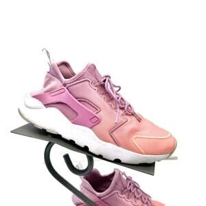 Nike Air Huarache Run Ultra BR Sunset Orange Purple Women’s Sneakers Size 8